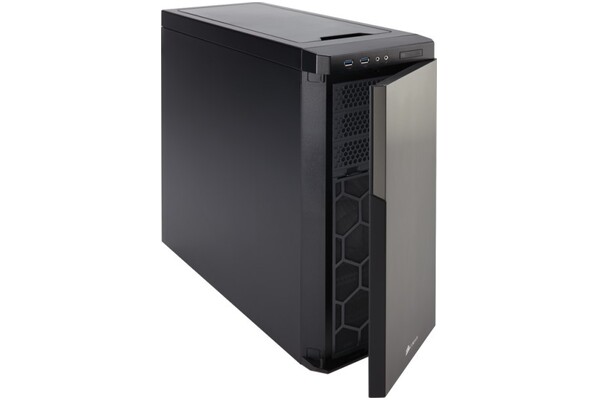 Obudowa PC CORSAIR 330R Carbide Midi Tower czarno-szary
