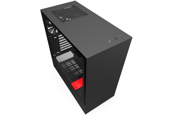 Obudowa PC NZXT H510B Midi Tower czerwono-czarny