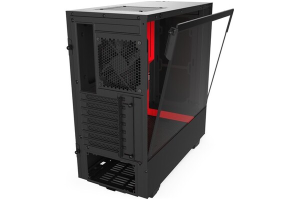 Obudowa PC NZXT H510B Midi Tower czerwono-czarny