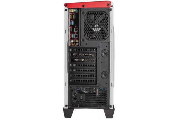 Obudowa PC CORSAIR SPEC-ALPHA Carbide Midi Tower biało-czerwony