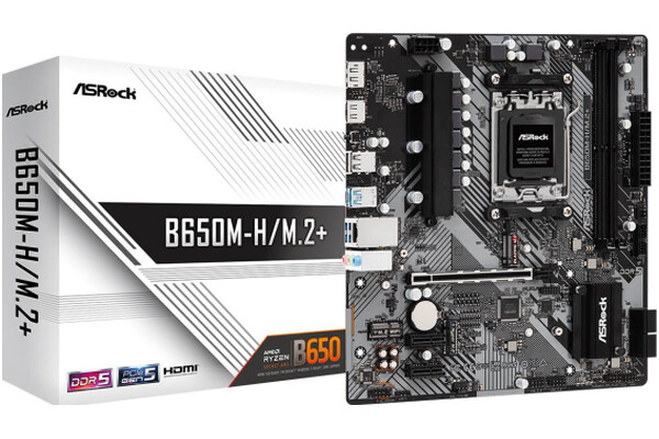 Płyta główna ASrock B650M H/M.2 Socket AM5 AMD B650 DDR5 miniATX