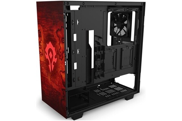 Obudowa PC NZXT H510B WoW Horde Midi Tower czerwony