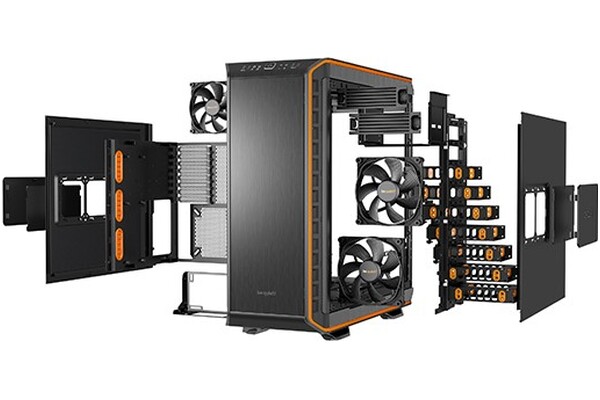 Obudowa PC be quiet! Dark Base 900 Midi Tower czarno-pomarańczowy