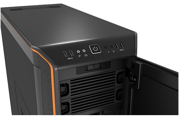 Obudowa PC be quiet! Dark Base 900 Midi Tower czarno-pomarańczowy