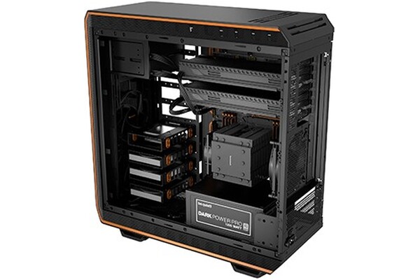 Obudowa PC be quiet! Dark Base 900 Midi Tower czarno-pomarańczowy
