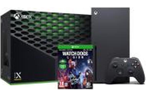 Konsola Microsoft Xbox Series X 1024GB czarny + Watch Dogs Legion