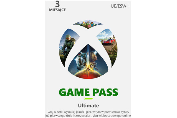 Konsola Microsoft Xbox Series S 512GB biały + 3 miesiące Game Pass Ultimate