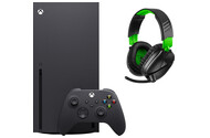 Konsola Microsoft Xbox Series X 1024GB czarny + słuchawki TURTLE