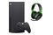 Konsola Microsoft Xbox Series X 1TB czarny + słuchawki TURTLE