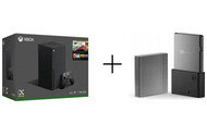 Konsola Microsoft Xbox Series X 1TB czarny + Forza Horizon 5 + 1TB dysk SEAGATE STJR1000400