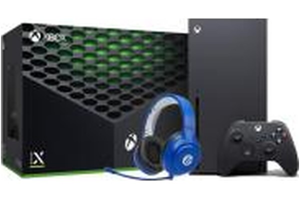 Konsola Microsoft Xbox Series X 1TB czarny + słuchawki LucidSound