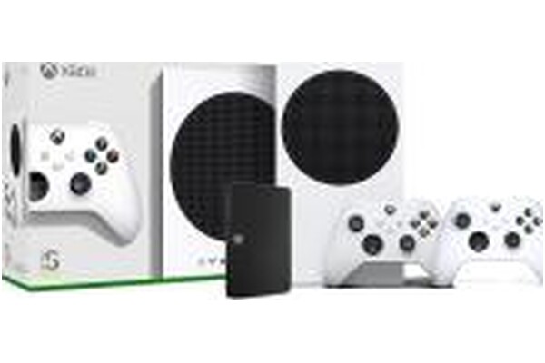 Konsola Microsoft Xbox Series S 512GB biały + dysk Seagate Expansion 1TB + Kontroler XBOX