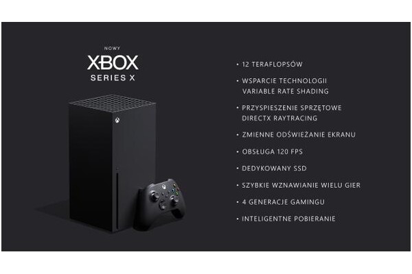 Konsola Microsoft Xbox Series X 1TB czarny + dysk Seagate Expansion 1TB