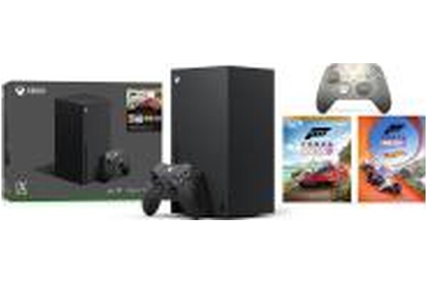 Konsola Microsoft Xbox Series X 1TB czarny + Forza Horizon 5 + Kontroler XBOX