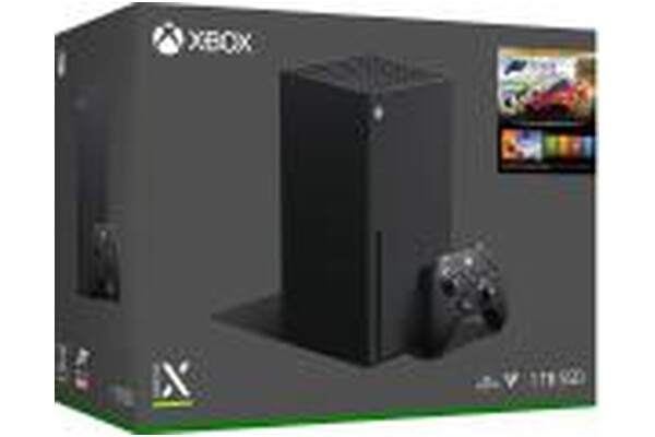 Konsola Microsoft Xbox Series X 1TB czarny + Forza Horizon 5 + Kontroler XBOX