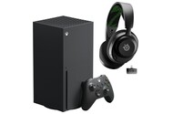 Konsola Microsoft Xbox Series X 1TB czarny + słuchawki STEELSERIES
