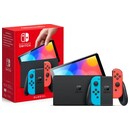 Konsola Nintendo Switch OLED 64GB Czerwono-niebieski