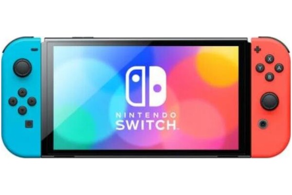 Konsola Nintendo Switch OLED 64GB Czerwono-niebieski