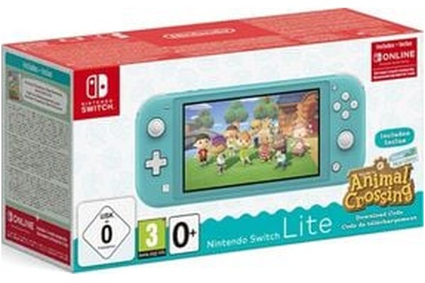 Konsola Nintendo Switch Lite 32GB niebieski + Animal Crossing New Horizons + 90 dni Nintendo Switch Online