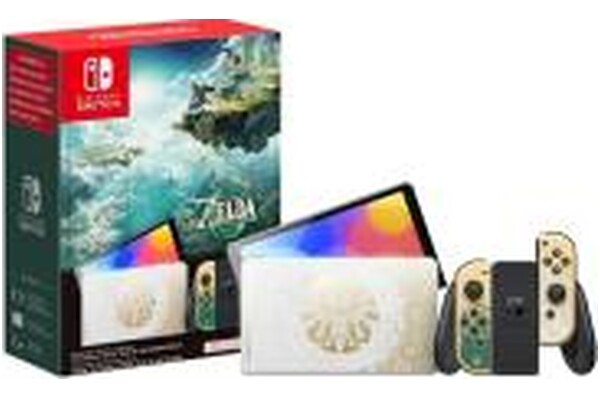 Konsola Nintendo Switch OLED 64GB motyw z gry edycja limitowana + The Legend of Zelda