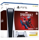 Konsola Sony PlayStation 5 825GB biało-czarny + Marvels Spider-Man 2