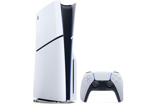 Konsola Sony PlayStation 5 Slim 1TB biały + Dziedzictwo Hogwartu