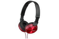Słuchawki Sony MDRZX310R Nauszne Przewodowe czerwono-czarny