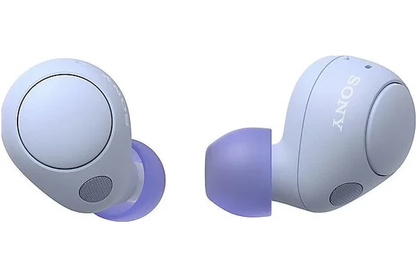 Słuchawki Sony WFC700NV Dokanałowe Bezprzewodowe fioletowy