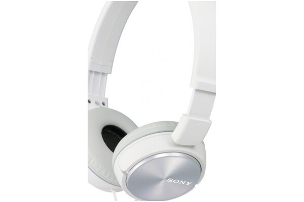 Słuchawki Sony MDRZX310APW Nauszne Przewodowe biały