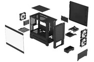 Obudowa PC Fractal Design Pop Mini Air TG Mini Tower czarny