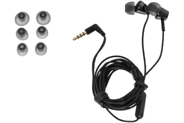 Słuchawki Sony MDREX155APB Dokanałowe Przewodowe czarny