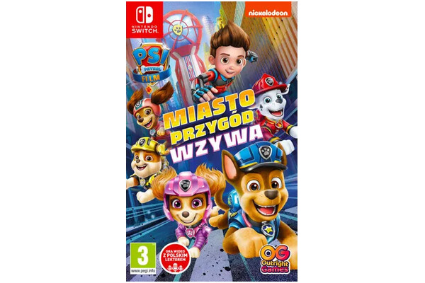 Psi Patrol Miasto Przygód wzywa Nintendo Switch