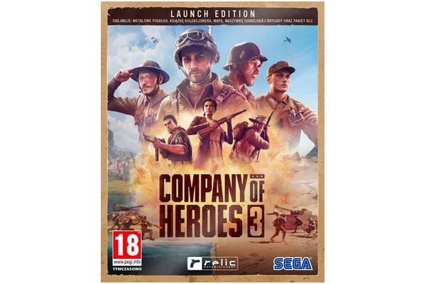 Company of Heroes 3 Edycja Premierowa ze steelbookiem PC