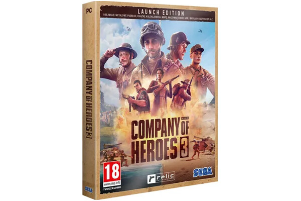 Company of Heroes 3 Edycja Premierowa ze steelbookiem PC