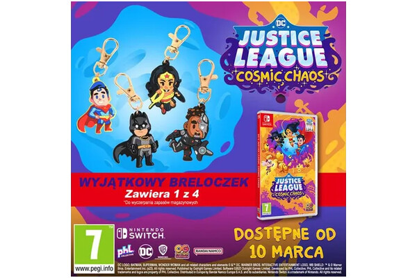 DC Justice League Cosmic Chaos Nintendo Switch