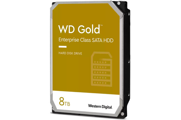 Dysk wewnętrzny WD Gold HDD SATA (3.5") 8TB