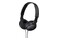 Słuchawki Sony MDRZX110 Nauszne Przewodowe czarny