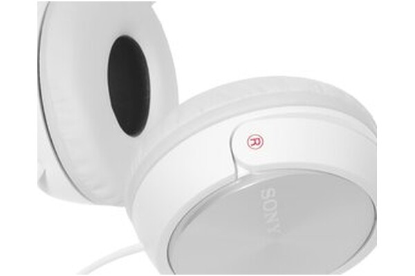 Słuchawki Sony MDRZX310W Nauszne Przewodowe biały