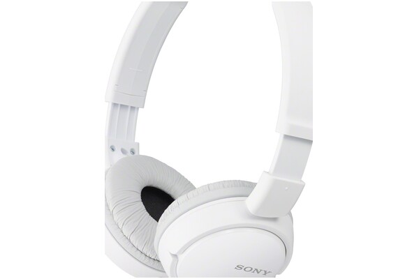 Słuchawki Sony MDRZX110W Nauszne Przewodowe biały