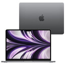 Laptop Apple MacBook Air 13.6" Apple M2 Apple M2 (8 rdz.) 8GB 256GB SSD macos monterey - gwiezdna szarość