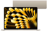 Laptop Apple MacBook Air 15.3" Apple M2 Apple M2 (10 rdz.) 8GB 512GB SSD macOS Ventura - księżycowa poświata