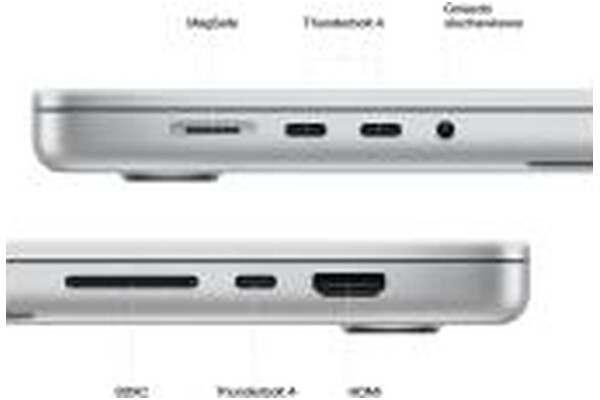 Laptop Apple MacBook Pro 16.2" Apple M2 Pro Apple M2 Pro (19 rdz.) 16GB 512GB SSD macOS Ventura