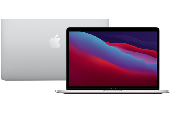 Laptop Apple MacBook Pro 13.3" Apple M1 Apple M1 (8 rdz.) 8GB 512GB SSD macos big sur - srebrny