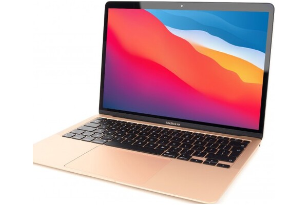 Laptop Apple MacBook Air 13.3" Apple M1 Apple M1 (7 rdz.) 16GB 256GB SSD macOS - złoty