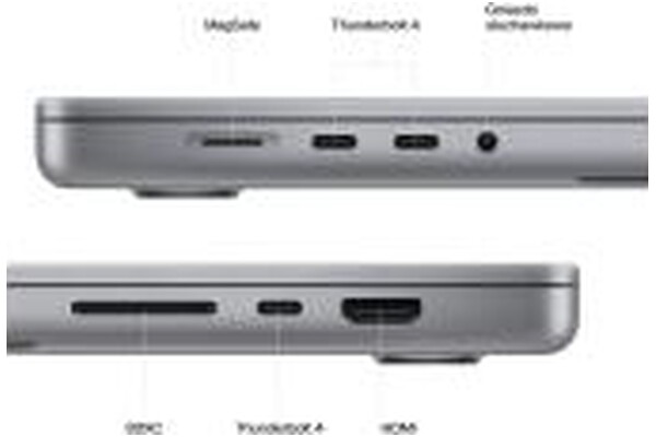 Laptop Apple MacBook Pro 16.2" Apple M2 Max Apple M2 Max (38 rdz.) 32GB 1024GB SSD macOS Ventura