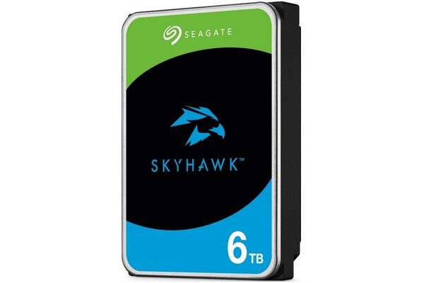 Dysk wewnętrzny Seagate Skyhawk HDD SATA (3.5") 6TB