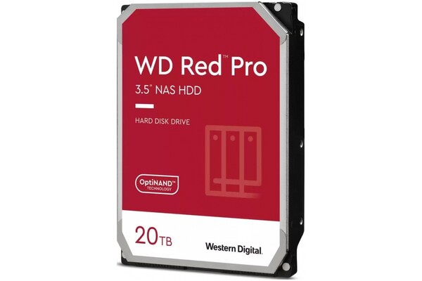 Dysk wewnętrzny WD Red Pro HDD SATA (3.5") 20TB