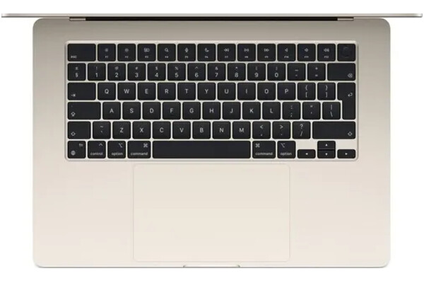Laptop Apple MacBook Air 15.3" Apple M2 Apple M2 8GB 512GB SSD macOS - księżycowa poświata