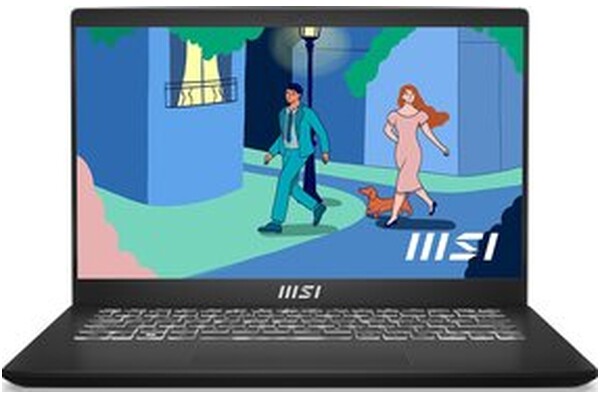 Laptop MSI Modern 14 14" Intel Core i5 1235U INTEL Iris Xe 16GB 512GB SSD Windows 11 Home
