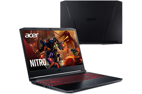 Laptop ACER Nitro 5 15.6" Intel Core i5 11400H NVIDIA GeForce RTX 3050 Ti 16GB 512GB SSD